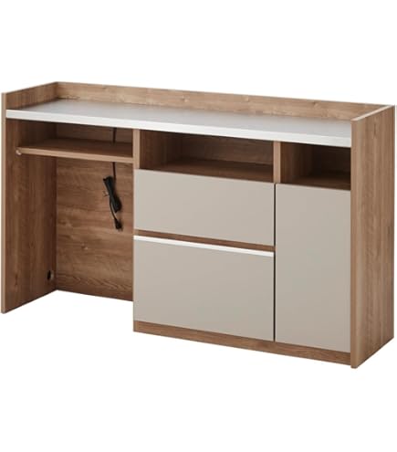 Amazon｜東馬 トウマ 大川家具 RESE(ﾚｾ) 天然木 ガラス キッチン